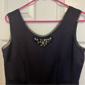 Purple Jeweled Dress